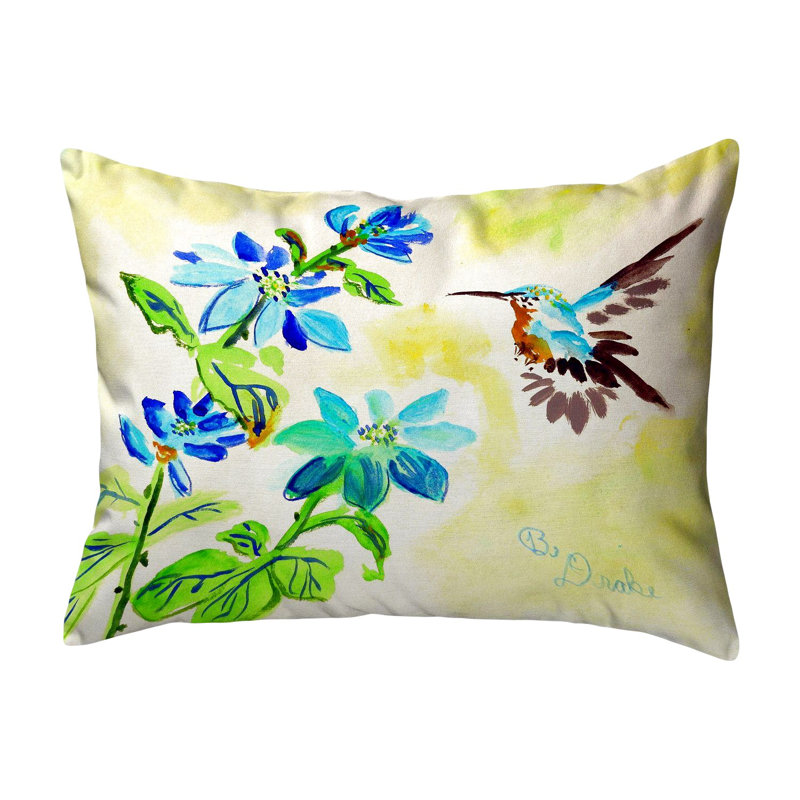 Outdoor Reversible Throw Pillow
