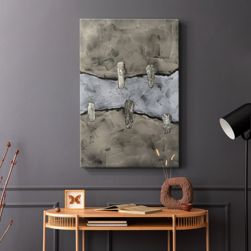 Stonemasonry II - Cavas enveloppés de galerie, H 48 po x l 32 po