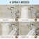 14" Rainfall Shower Head Combo with 9-Setting Handheld Spray