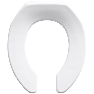 Lustra Elongated Toilet Seat with Check Hinge