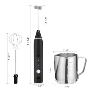 Fitnate Stainless Steel Handheld Milk Frother