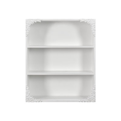 Étagère de rangement murale à 3 niveaux Ornate Floral 