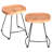 Underclift Counter Stool with Metal Frame-619090976