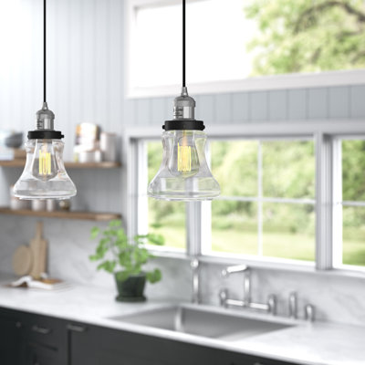Luminaire suspendu 1 cloche pour une cloche Wheeler