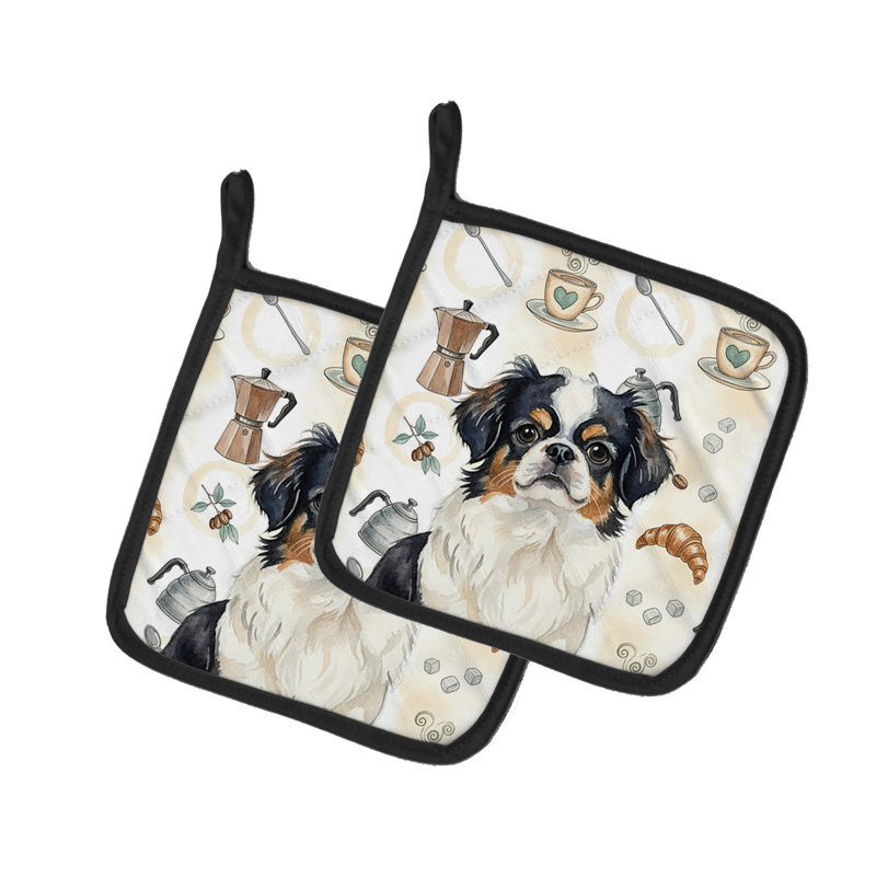 Paire de porte-casseroles Tricolor