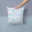 Coussin extérieur en flocons d’hiver-48710617