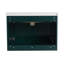 Ensemble de meuble-lavabo simple 27,75 po avec fixation murale en céramique Walkiria-1865245598-1865245601