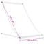 Latitude Run Polyester Cover Retractable Patio Awning-410075541-410075563