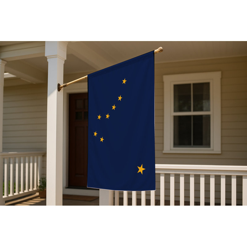 Drapeau de l'Alaska - drapeau extérieur, 36" H x 60" W