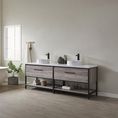 Ensemble de meuble-lavabo double 84 po Murcia