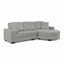 Canapé-lit modulaire rembourré en velours Corduroy-1029104560
