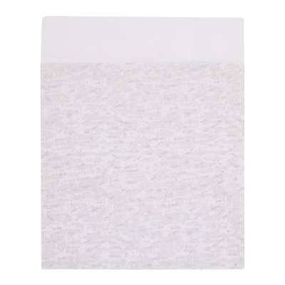 Ensemble de literie pour lit de bébé 3 pièces NoJo Woodland - gris, sauge, brun clair et blanc