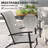 Outdoor Folding Patio Chairs Set Of 2