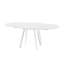 Glass Swivel Extending Dining Table-1954415487