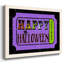 "Happy Halloween Billet", art textuel sur toile-860203132-860203129