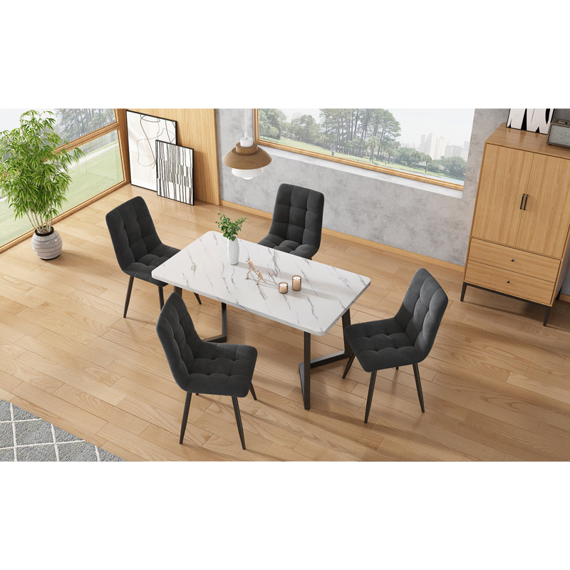 43cm H Side Chair, Grey