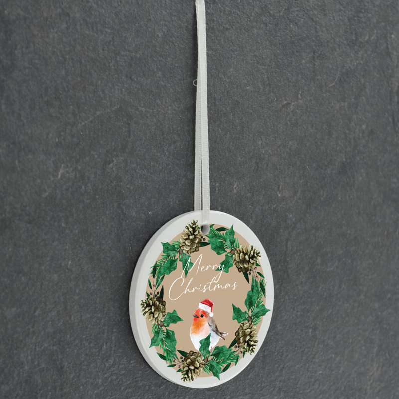 7cm Ceramic / Porcelain Animals Hanging Figurine Ornament