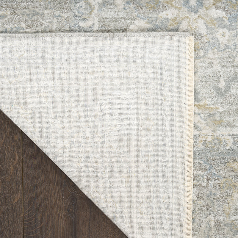  Envy 7'10" x 10'2" Grey Vintage Indoor Rug, Rectangle 7'10" x 10'2"