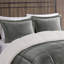 Ensemble d'édredon en duvet synthétique double / grand moelleux à Sherpa-121771473-121771474