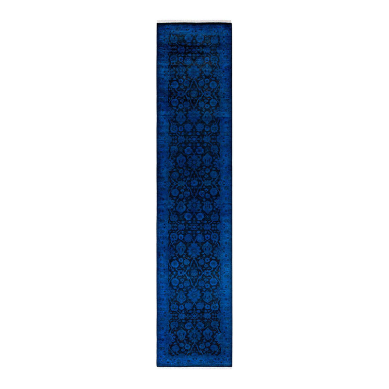 Yesly One-of-a-Kind 2' 7" X 12' 2" Hand Knotted Area Rug