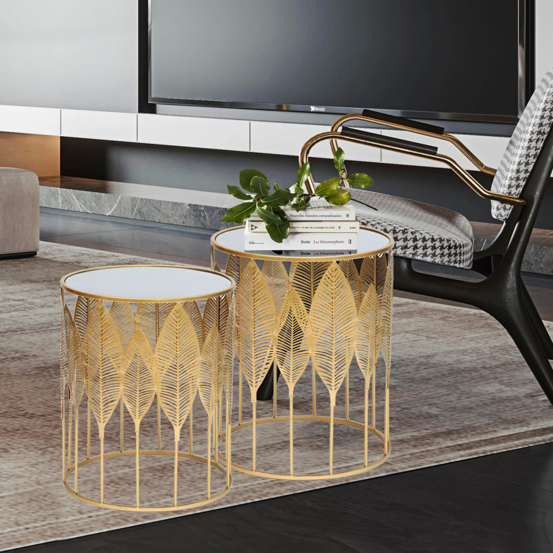 Metal End Table