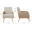 Arelious 24.41" W Linen Armchair Upholstered-87868550