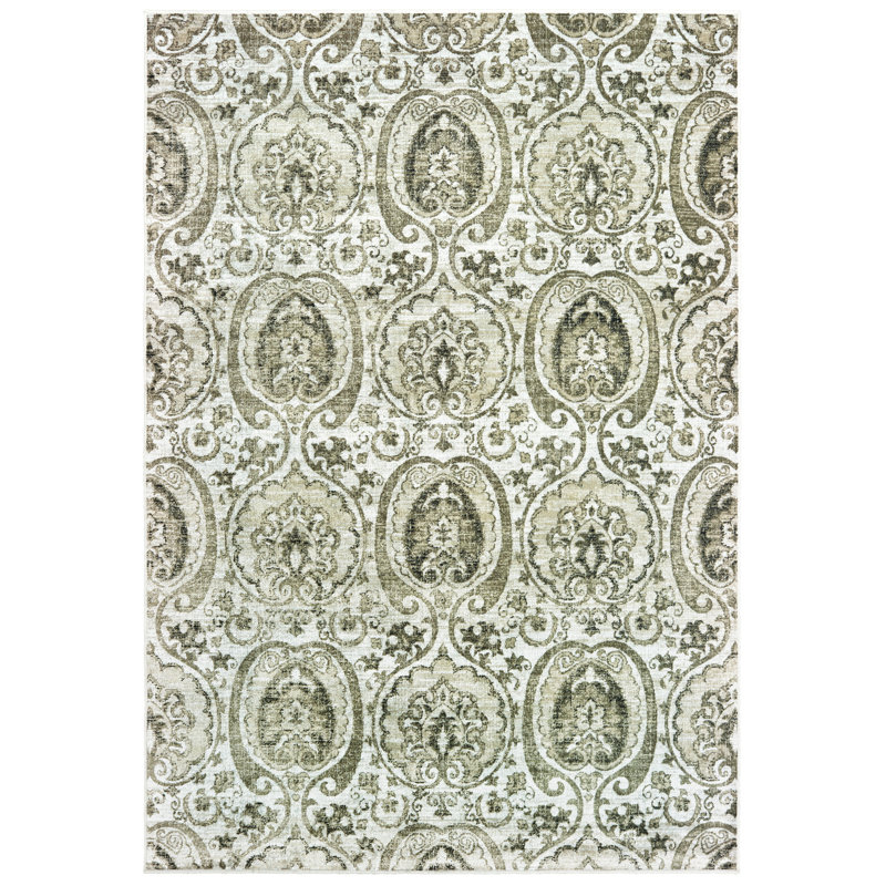 Hudson Oaks Oriental Indoor Rug, Rectangle 7'6" x 9'6"