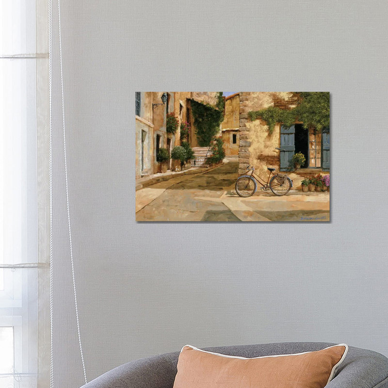 La Livraison by Gilles Archambault - Wrapped Canvas Painting, 66.04 cm H x 45.72 cm W x 3.175 cm D