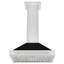 36" 400 CFM Ducted Wall Mount Range Hood-1312911735-1312911736