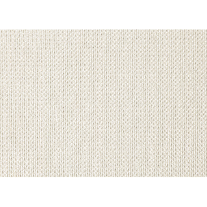 Kaleea Light Gray Chenille and Walnut Queen Bed