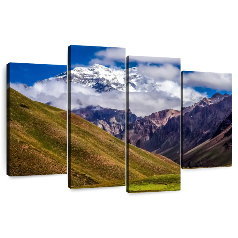 Harpa Cloudy Aconcagua, 14" H x 24" W