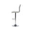 Greta Swivel Upholstered Adjustable Height Bar Stool