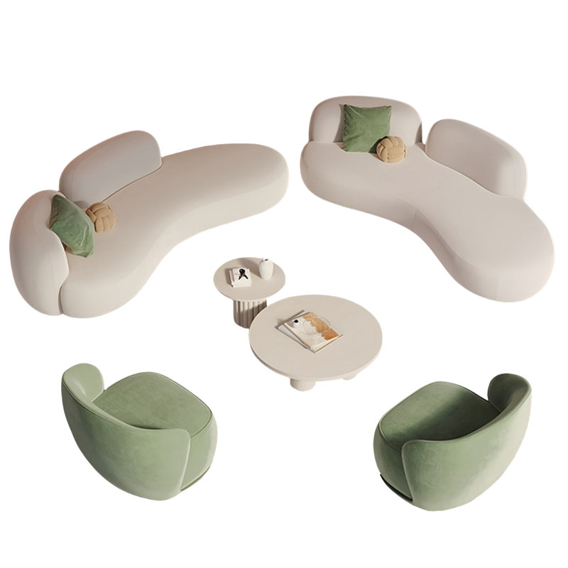 Combinaison de table à thé Curvy