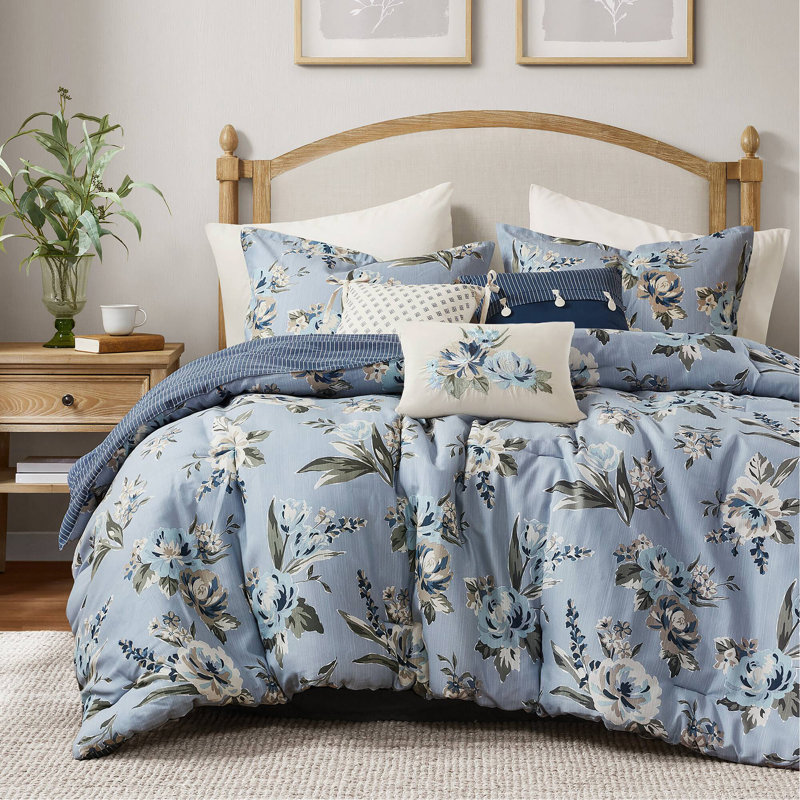 Ensemble d'édredon 7PCS, Grand édredon et 6 pièces supplémentaires