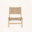 Ensemble de 2 chaises longues sans accoudoirs en bois d'acacia-1878668180
