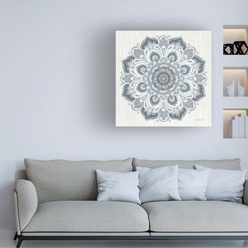  Art mural Danhui Nai Goa Mandala II, H 35 po x l 35 po