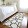 Premium Machine Washable Prisco White Rug