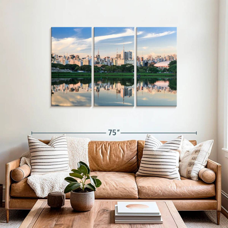 Senne Ibirapuera Park Skyline, H 36 po x l 57 po