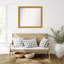 Townhouse Gold Non-Beveled Bathroom Wall Mirror-1016737475