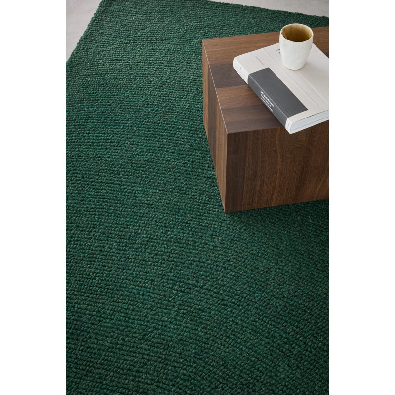 Hand Tufted Wool Area Rug in Forest, Rectangle 8'2" x 11'6"