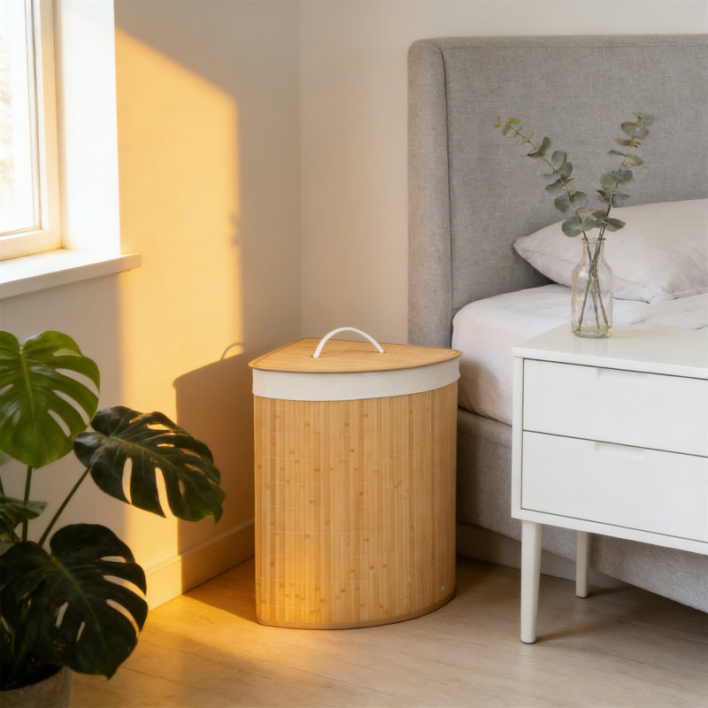 Wood Laundry Room Organiser