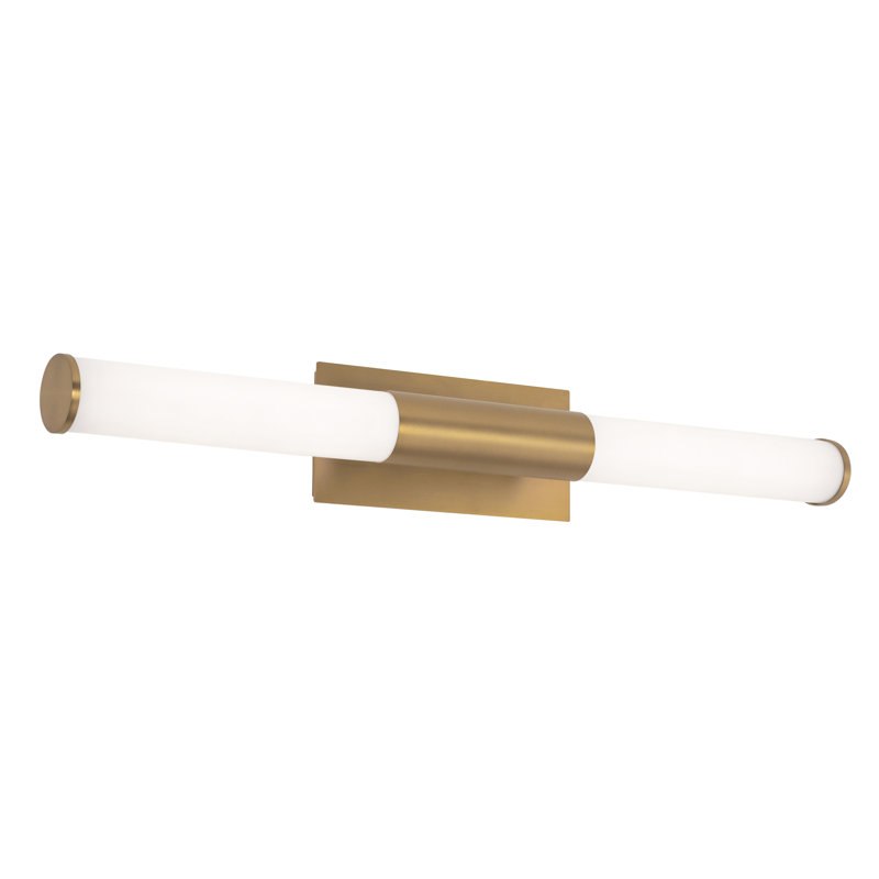 Parkerson 2 - Light Dimmable LED Vanity Light, Satin Brass