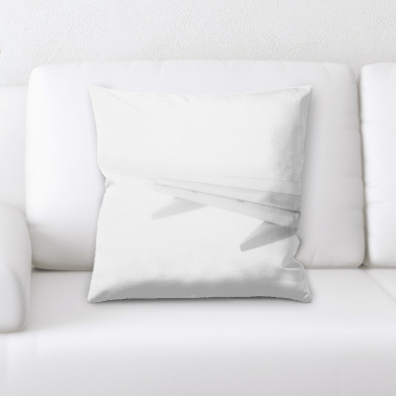 Microsuede Throw Pillow