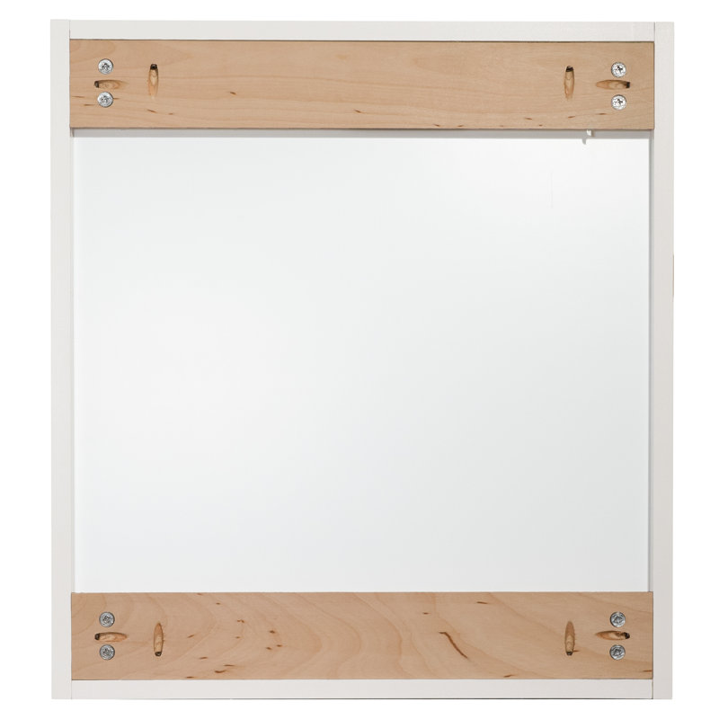 Simplicity Particleboard Bathroom Cabinet, Satin White