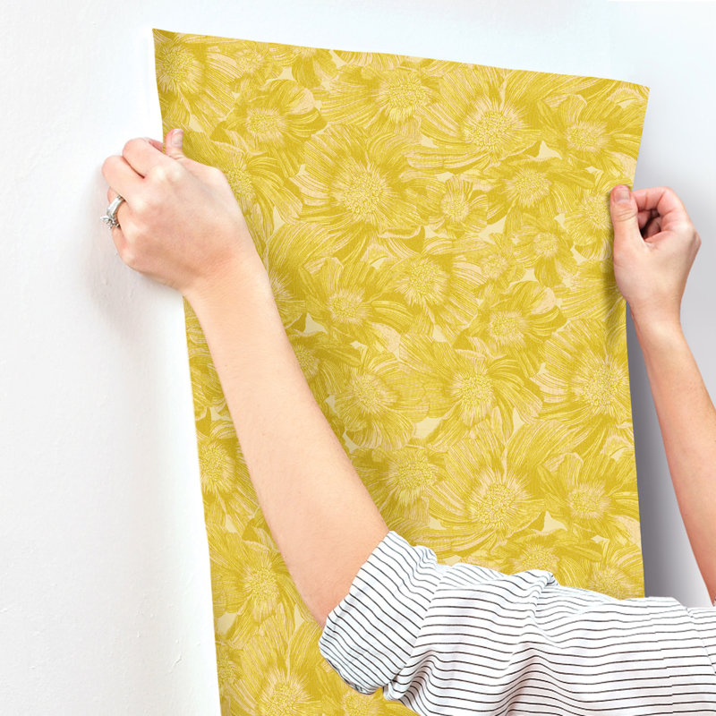 Anemoni Wallpaper, Yellow
