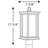 Samanda Beveled Lantern Head