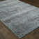 Tapis bleu / gris tissé à la machine Bobby