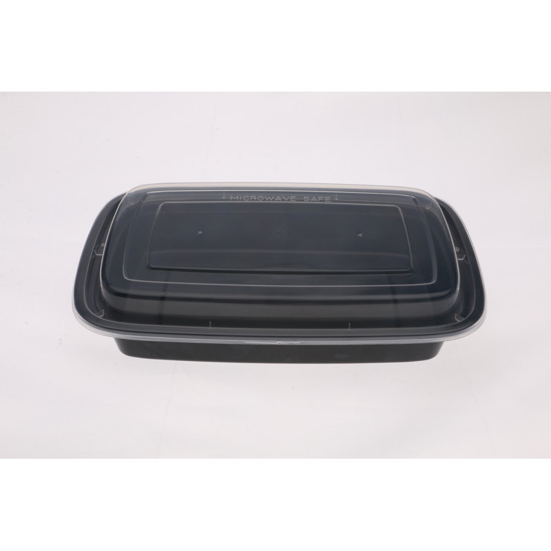 300 Piece Disposable Paper Plastic No Holiday Serving Tray Disposable Party Supplies for 150 Guests