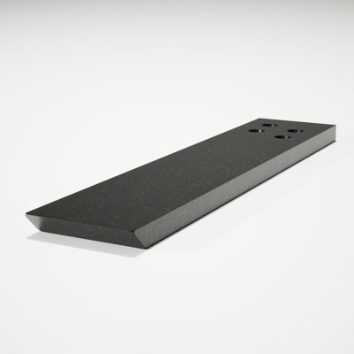 18in. x 2.5in. x 1in. The Original Knee Wall Countertop Support Bracket Industrial