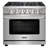 KOSTCH 36" Natural Gas Range 6.0 cu.ft. Freestanding Convection Oven Range Gas Stove-93670658-99419284-132040807